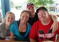 Bill Dickinson with his family